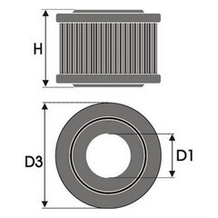 Õhufilter Green Filters RCL076 hind ja info | Lisaseadmed | kaup24.ee