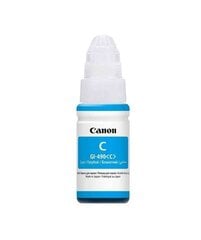 Ink bottle Canon GI-490 cyan | 70 мл цена и информация | Картриджи для струйных принтеров | kaup24.ee