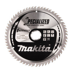 T.C.T saeketas 216 x 30 x 2.0 mm 10° T60 Makita E-08888 цена и информация | Пилы, циркулярные станки | kaup24.ee