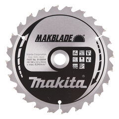 B-08894 TCT Пильный диск MAKBLADE 190X2.2X20mm 5 ° T24 Makita цена и информация | Механические инструменты | kaup24.ee