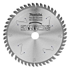 B-10344 TCT Пильный диск СПЕЦИАЛИЗИРОВАННЫЙ 165X2,4X20 мм 5 ° T48 Makita цена и информация | Механические инструменты | kaup24.ee