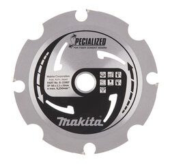 T.C.T saeketas 165X2.3X20mm 12° T4 B-22997 Makita цена и информация | Механические инструменты | kaup24.ee