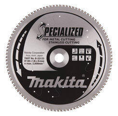 Пильный специализированный диск Makita B-23123 TCT, 305х1.95х25.4 мм, -3° T100  цена и информация | Механические инструменты | kaup24.ee
