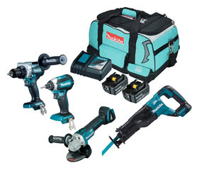 Combokit LXT® DLX4157TX1 Makita цена и информация | Шуруповерты, дрели | kaup24.ee