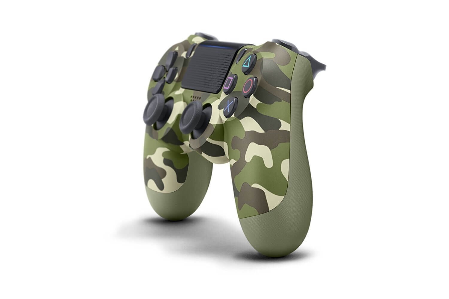 DualShock 4 Green Camouflage Wireless Controller V2 цена и информация | Mängupuldid | kaup24.ee