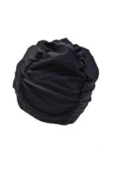 Шапочка для плавания ткань SANRO Iris, для длинных волос, черная цена и информация | Шапочки для плавания | kaup24.ee