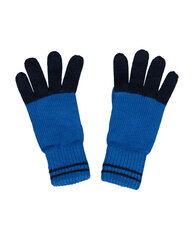 Синие вязаные перчатки для мальчиков Gulliver цена и информация | Зимняя одежда для детей | kaup24.ee