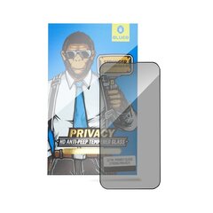Защитное стекло 5D Mr. Monkey Glass для Apple iPhone 13 Pro black (Strong Privacy) цена и информация | Защитные пленки для телефонов | kaup24.ee