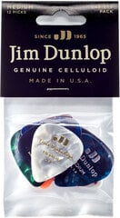 Комплект медиаторов Dunlop Genuine Celluloid 485P05MD цена и информация | Принадлежности для музыкальных инструментов | kaup24.ee