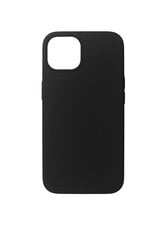 Just Must 6973297904334 LIQUID SILICONE case for iPhone 13 6.1, Black цена и информация | Чехлы для телефонов | kaup24.ee