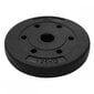 Kangiketas SportVida Rubbered Universal 1.25 kg, 26 mm hind ja info | Hantlid, kangid, raskused | kaup24.ee