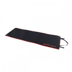 Treeningmatt SportVida Neoprene 180х60х0.6 cm, must/punane hind ja info | Joogamatid | kaup24.ee