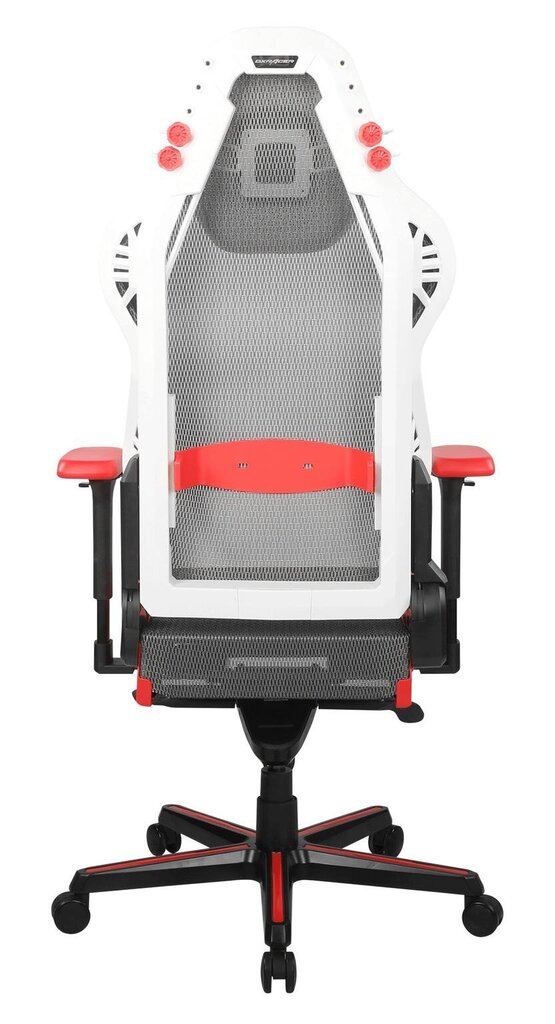 Mänguritool, DXRacer Air R1S-WRNG, must/valge/hall/punane hind ja info | Kontoritoolid | kaup24.ee