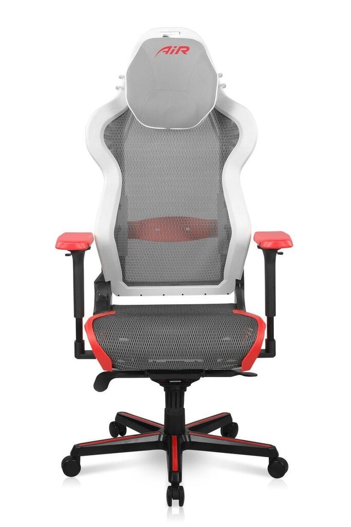 Mänguritool, DXRacer Air R1S-WRNG, must/valge/hall/punane hind ja info | Kontoritoolid | kaup24.ee