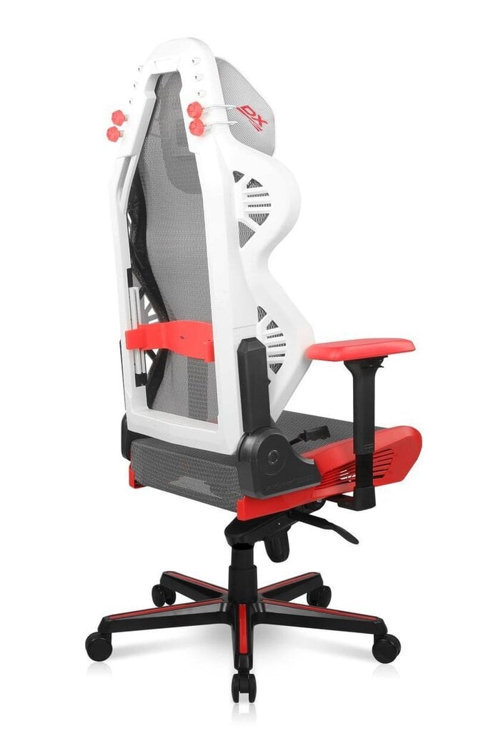 Mänguritool, DXRacer Air R1S-WRNG, must/valge/hall/punane hind ja info | Kontoritoolid | kaup24.ee