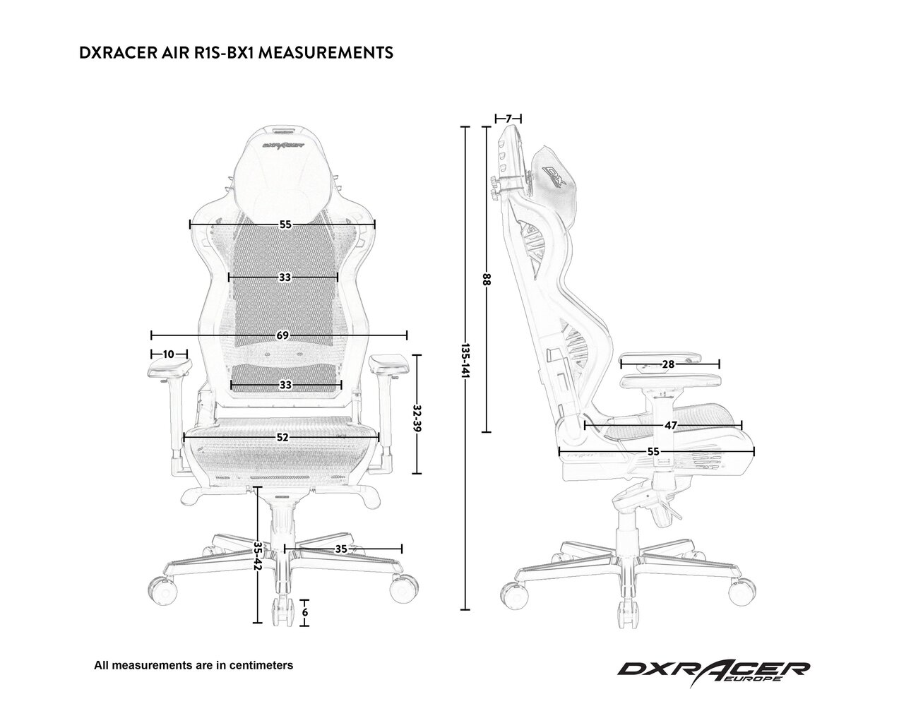 Mänguritool, DXRacer Air R1S-WRNG, must/valge/hall/punane цена и информация | Kontoritoolid | kaup24.ee