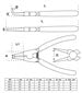 Kinnitusklambrite tangide komplekt | 175 mm | 4 tk. BGS Technic-447 цена и информация | Käsitööriistad | kaup24.ee