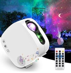 3D LED tähe projektor Galaktika laseri ja Bluetooth kõlariga hind ja info | Peokaunistused | kaup24.ee