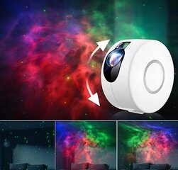 3D LED tähe projektor Galaktika laseri ja Bluetooth kõlariga hind ja info | Peokaunistused | kaup24.ee