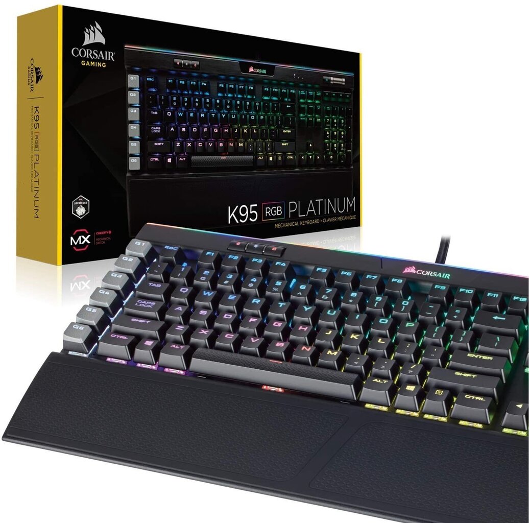 Corsair Mechanical Gaming Keyboard K95 R hind ja info | Klaviatuurid | kaup24.ee