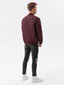 Meeste bomber jope Ombre C538 bordo hind ja info | Meeste joped | kaup24.ee