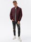 Meeste bomber jope Ombre C538 bordo hind ja info | Meeste joped | kaup24.ee