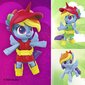 Nukk My Little Pony - Smashion Fashion - Rainbow Dash - 9 tk (10 cm) hind ja info | Tüdrukute mänguasjad | kaup24.ee