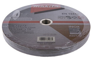 B-12273 Отрезной диск 230x1,9 мм Нержавеющая сталь / сталь Makita цена и информация | Механические инструменты | kaup24.ee