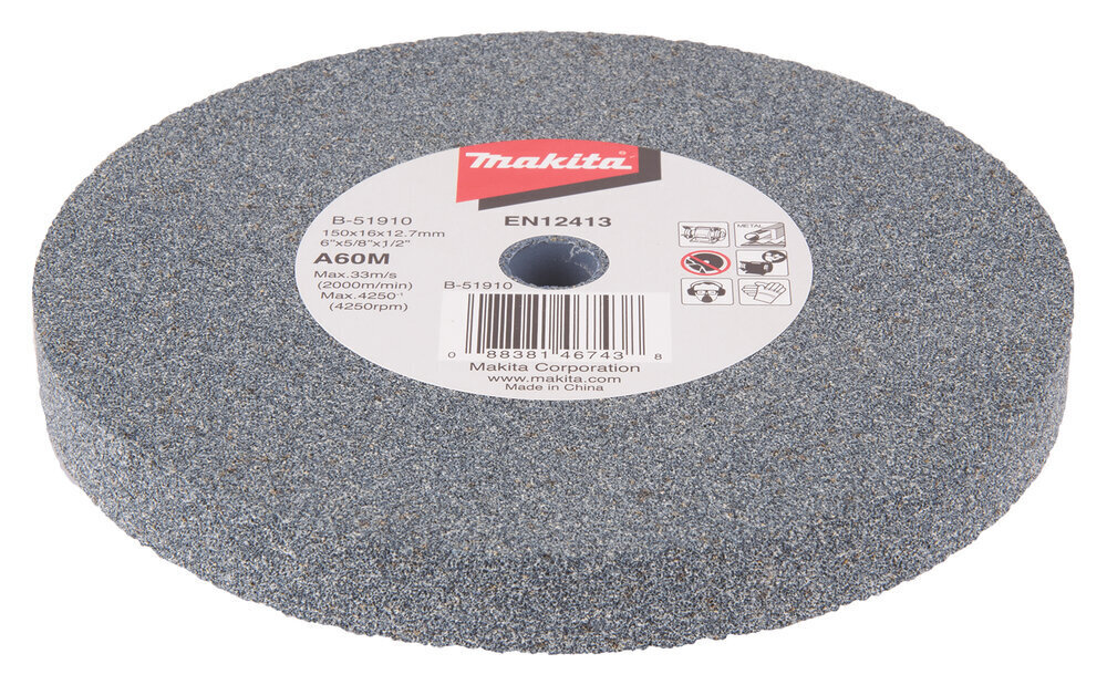 Käiakivi 150x16x12,7mm A60M B-51910 Makita цена и информация | Käsitööriistad | kaup24.ee