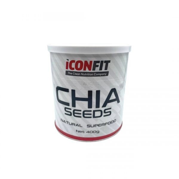 Chia seemned Iconfit, 400 g hind ja info | Pähklid, seemned, kuivatatud puuviljad | kaup24.ee