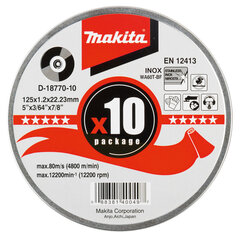 Lõikeketas D-18770-10 Makita hind ja info | Käsitööriistad | kaup24.ee
