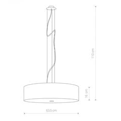 Nowodvorski Lighting rippvalgusti 6773 цена и информация | Люстры | kaup24.ee