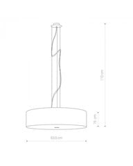 Nowodvorski Lighting rippvalgusti 6774 цена и информация | Люстры | kaup24.ee