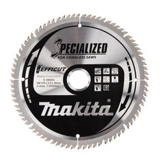Пильный диск E-08894 TCT EFFICUT 216X30X2,0 мм, 10 ° T80, Makita цена и информация | Механические инструменты | kaup24.ee