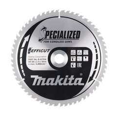 Пильный диск B-67256 TCT EFFICUT 305X2,15X30 мм 10 ° T60 Makita цена и информация | Механические инструменты | kaup24.ee