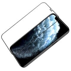 Kaitseklaas Nillkin 2.5D CP+ PRO sobbib Apple iPhone 12 / 12 Pro 6.1, must hind ja info | Ekraani kaitsekiled | kaup24.ee