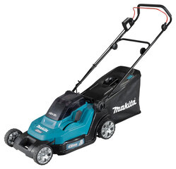 Juhtmevaba muruniiduk Makita DLM432CT2; 2x18 V; 2x5,0 Ah aku hind ja info | Muruniidukid | kaup24.ee