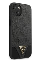 GUHCP13SPU4GHBK Guess 4G Hard Case Metal Logo for iPhone 13 mini Grey цена и информация | Чехлы для телефонов | kaup24.ee