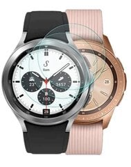 Kaitseklaas Fusion Nano 9H sobib Samsung Galaxy Watch 4 Classic, 42 mm цена и информация | Аксессуары для смарт-часов и браслетов | kaup24.ee