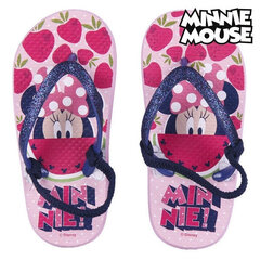 Шлепанцы для детей Minnie Mouse Розовый: Размер обуви - 24-25 цена и информация | Детская обувь для плавания | kaup24.ee