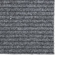 Mustust imav vaibatee, hall, 100x250 cm hind ja info | Vaibad | kaup24.ee