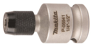 P-05941 Patrona-adapters 1/2" uz 1/4 6918D,6905H,BTW250/251/450 Makita цена и информация | Механические инструменты | kaup24.ee