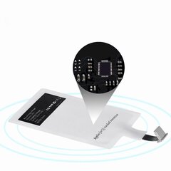 Choietech Adapter juhtmeevabaks laadimiseks Choietech Qi Lightning Induction Insert, valge цена и информация | Зарядные устройства для телефонов | kaup24.ee