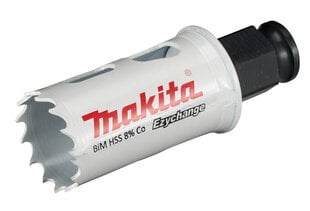 E-03707 EZYCHANGE BI-METALL Caurumzāģis 27mm Makita цена и информация | Механические инструменты | kaup24.ee