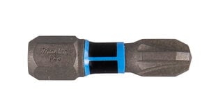 Torsion kruvikeeeraja otsikud (C-form), PZ3-25mm, 2tk. Impact Premier E-03187 Makita hind ja info | Käsitööriistad | kaup24.ee