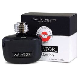Tualettvesi meestele SPPC AVIATOR "Must nahk", 100 ml. hind ja info | Meeste parfüümid | kaup24.ee