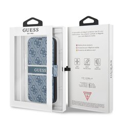 GUBKP13L4GDBL Guess PU 4G Printed Stripe Book Case for iPhone 13 Pro Blue цена и информация | Чехлы для телефонов | kaup24.ee