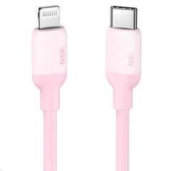 Laadimis- ja infoedastuskaabel Ugreen MFI USB Type C - Lightning 1m, roosa hind ja info | Mobiiltelefonide kaablid | kaup24.ee