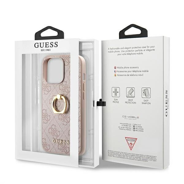 Telefoni ümbris Guess sobib iPhone 13 Pro Max, roosa hind ja info | Telefoni kaaned, ümbrised | kaup24.ee