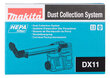 Tolmueemaldussüsteem DX11 HR3012FC 191G00-4 Makita цена и информация | Käsitööriistad | kaup24.ee